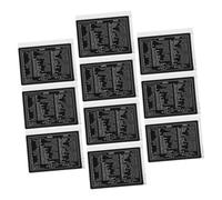 DOITOOL 10piezas Pegatinas De Atajos De Teclado para Portátil Personalizadas Extraíbles Guía De Referencia De Teclas De Acceso Rápido para Cálculo y Computadora