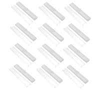 DOITOOL 12piezas Estuche De Plástico para Lápices Transparente Caja De Obsequio para Bolígrafos Vacía Estuche Multiusos para Oficina y Escuela