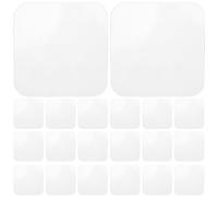 DOITOOL 150 Almohadillas Adhesivas Transparentes de Doble Cara de Gel Nano 57X57 CM Cinta Adhesiva Fuerte y Removible para Pared Manualidades y Montaje sin Residuos