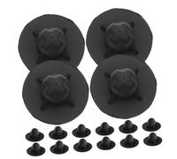 DOITOOL 16 Piezas Protector Patas Silla Luna Tapas Antideslizantes para Sillas Plegables Camping y Uso Interior Cubre Patas para Suelo Fácil Instalación y Durabilidad