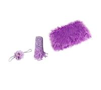 DOITOOL 1juego Kit De Fotografía para Bebés De Envoltura Diadema Elástica y Envuelta para Recién Nacidos Color Púrpura