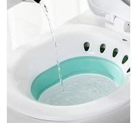 DOITOOL 1pc Sitz Bidé Baño Creativo Durable Plegable Hogar Lavabo Baño Bidé Limpieza Cuenca Enfermería
