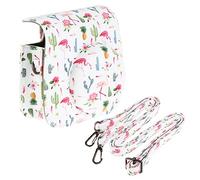 DOITOOL 1pieza Funda De Cámara Instantánea Retro con Diseño De Cactus y Flamenco Bolsa y Portátil para Mini Protección y Estilo Un Accesorio