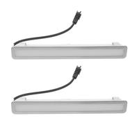 DOITOOL 2 bombillas para campana extractora - Reemplazo de luz LED rectangular de 170 mm, 12 V CC - Lámpara empotrada para debajo de los muebles de cocina