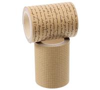 DOITOOL 2 Cinta Adhesiva Decorativa Kraft para Manualidades para Scrapbooking Diarios y Proyectos