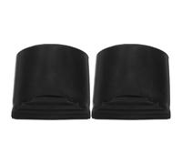 DOITOOL 2 fundas antideslizantes para escaleras de mano, almohadillas de goma para pies, protectores de patas y accesorios para escaleras, color negro.