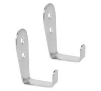 DOITOOL 2 Ganchos Metálicos para Escalera de Litera Soporte Seguro y Fácil Instalación, 34 Mm de Grosor, Ideales para Dormitorio y Cama