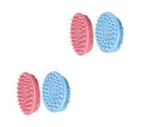 DOITOOL 2 Juegos 2 Uds Cabezal De Lavado Champú De Baño Doble Exfoliante Caspa Cuero Cabelludo Facilidad Lateral De Doble Con Masajeador De Bebé Cuerpo Masajeadores Cepillo