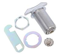 DOITOOL 2 Juegos Conjunto Cerraduras de Leva para Armarios y Cajones Antióxido Bloqueo Operado con Pulgar Compatible con Compartimentos Rv y Cajas Herramienta Diseño Compacto y Seguro