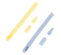 DOITOOL 2 Juegos De Fundas De Silicona para Bolígrafos Soporte Retráctil con Adhesivo para Lápiz Óptico Agarres para Bolígrafos Cargador Accesorios Protectores Compatibles con