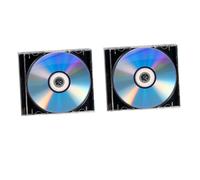 DOITOOL 2 Juegos Discos CD-r Grabables de Alta Capacidad para Música y Grabación Telefónica con Caja Protectora para Almacenamiento Seguro y Escritura Estable