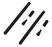 DOITOOL 2 Juegos Fundas Protectoras de Silicona para Pencil con Fundas Cuerpo Tapas Punta Diseño Ergonómico y Resistente Protector Ligero y Lavable para Lápiz Táctil
