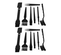 DOITOOL 2 Juegos Kit de Limpieza Antistático para Pc y Teclado con Cepillos de Nylon para Mantenimiento de Ordenadores Limpieza de Interiores de Coches Cámaras y Dispositivos Electrónicos