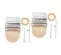 DOITOOL 2 Juegos Kit de Telar de Mini para Tejer Herramienta de Diy para Principiantes y Avanzados para Niñas y Manualidades