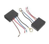 DOITOOL 2 lámparas de mesa con interruptor táctil, interruptor de atenuación de 4 vías, sensor táctil, regulador de intensidad, regulador de intensidad, interruptor de luz eléctrico