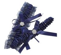 DOITOOL 2 Ligas de Novia para Boda de Encaje Delicado y Estilo Clásico, Cómodas para Usar en Cosplay o Eventos, Ligeras y Elegantes para Mujeres