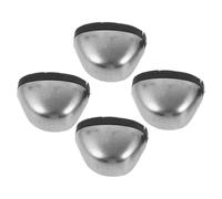 DOITOOL 2 Pares Protectores de Punta para Zapatos de Seguridad Resistentes Impactos y Abrasión Cubiertas Protectoras para Dedos para Uso Construcción y Fábricas Talla