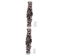 DOITOOL 2 Piezas Banda De Reloj De Tela Bandas De Mujeres Relojes Inteligentes Correas De Reloj Para Mujer Reloj Inteligente Para Mujer Correa De Reloj Señoras Pulsera Mirar Hombre