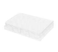 DOITOOL 2 Piezas Bandeja de Cultivo Celular de Poliestireno Tapa, 24 Orificios para Laboratorio, Diseño Multifuncional que Mejora la xperimental