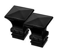 DOITOOL 2 Piezas Cabeza de Garrote Romana Tapones para Barra de Cortina Accesorio Decorativo para Barra de Cortina Extremo Decorativo Decoración Dormitorio