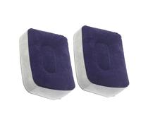 DOITOOL 2 Piezas Colchoneta Inflable Descanse del Escritorio De Oficina Extensor De Silla De Avión Cojines Inflables Almohadilla para Pies De Silla De Playa Estera Flocado