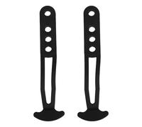 DOITOOL 2 Piezas Correa de Goma Ajustable con Pestillo Seguro y Orificios de Montaje, Resistente al Desgaste y Multifuncional para Escalera Telescópica de Barco para Embarcaciones