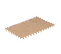 DOITOOL 2 Piezas Cuaderno Espiral Kraft Unidades Resistente para Escritura y Dibujo Rayadas Perforadas Portátil y Duradero para Estudiantes y Oficina