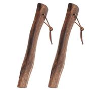 DOITOOL 2 piezas Mango de Madera para Herramientas de Jardinería y Camping de Mango Resistente para Recambio Duradero para Herramientas Agrícolas Fácil Instalación y Cambio Rápido