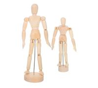 DOITOOL 2 Piezas Mannequin Flexible para Pintura y Dibujo de Anatomía para Estudiantes y Artistas Herramienta para Clases y Hogar