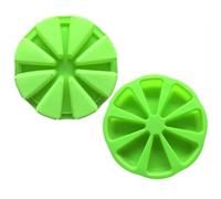 DOITOOL 2 Piezas Molde de Silicona Verde para Pasteles Multi-funcional y Antiadherente, Adecuado para Hornear en Casa Diseño Práctico y Duradero