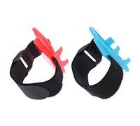 DOITOOL 2 Piezas muñequera Wrist Wraps Wristband antiderrapante tapete Controlador de Interruptor Tapas de Botones de Cambio Accesorio para Juegos Correa elástica Ajustable para Gamepad