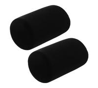 DOITOOL 2 Piezas Protector Antiviento para Micrófono Esponja Flocada Cubierta Lavable Compatible con Fifine Filtro Pop para Grabación y Streaming Estudio