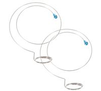 DOITOOL 2 Piezas Soporte Ajustable para Lupa de Alambre Duradero Accesorio Práctico para Reparación de Relojes con Diseño Ligero y para Relojeros Profesionales y Color Color Aleatorio