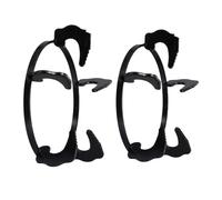 DOITOOL 2 Piezas Soporte Redondo para Estufa de Gas Resistente al Calor Antideslizante Soporte para Olla y Quemador Accesorio para Cocina Doméstica y Restaurante Fácil de Limpiar y Óxido