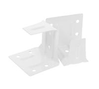 DOITOOL 2 Piezas Soportes para Persianas con Soporte Central Resistente Compatible con Persianas Venecianas y Cortinas Montaje Versátil para Ventanas y Marcos