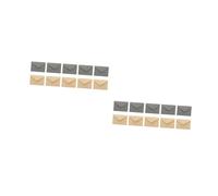 DOITOOL 2 Series Sobres Vintage Antiguos Premium Paquete De Naturales Para Cartas Especiales 10 Piezas*2