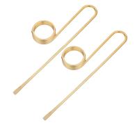 DOITOOL 2 sujetalibros para lectura: sujetapáginas de anillo metálico - Marcapáginas para amantes de la lectura, estudiantes y profesores - Accesorios portátiles y prácticos