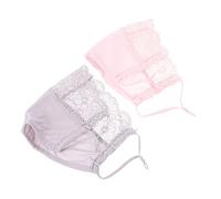 DOITOOL 2 Unids Mujeres Bufanda Hielo Seda UV Protección Solar Cubierta de Bandana Balaclava Transpirable Cargas con Los Pozos para El Outdoors Deportes Ciclismo Que