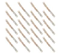 DOITOOL 20 Pergaminos Hebreos de Bendición Mezuzá Kosher Papel Preenrollado para Puerta Protección Tradicional Judía Tamaño Mini Pack de 20 Unidades para Mitzvá y Decoración del Hogar