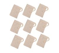 DOITOOL 20 Piezas red de espuma bolsa de jabones lufas esponja vegetal jabón neto masaje Jabon hecho a mano Bola de baño toallita de baño viajar bolsa de almacenamiento