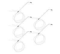 DOITOOL 200 para Maquetas y Trenes en Miniatura, Postes de Luz Diminutos de Microconstrucción para Modelismo Urbano y Mini Iluminación de Calles