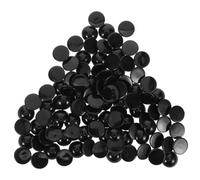 DOITOOL 200 Piezas Flat Back Doll Eyes Half Round Plastic For DIY Plush Doll Crafting Scrapbooking Projects Amigurumi Accessories