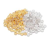 DOITOOL 200 Piezas Rondelle Spacer Beads Rhinestone Pendants For Jewelry Making Bracelet Spacers Easy Installation And Colors For DIY Crafting