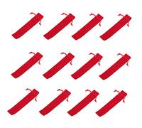 DOITOOL 20piezas Estuche De Lápices Rojo De Terciopelo Grueso con Cierre De Cordón Bolsa Individual para Bolígrafos y Regalos Paquete De Unidades