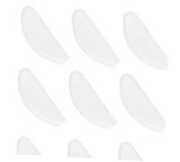 DOITOOL 25Pares Almohadillas Adhesivas de Silicona Transparentes para Gafas Antideslizantes y Reemplazo Periódico para