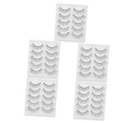 DOITOOL 25pares False Eyelashes for Women Natural Volume Lashes for Cosplay Weddings and Photography Soft Fiber Material