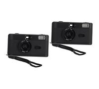 DOITOOL 2piezas Cámara De Película Retro Reutilizable De Cámara Vintage Sin Batería Diseño Simple y Práctico para Capturar Momentos Especiales