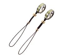 DOITOOL 2piezas Correa Para Teléfono Móvil Anillo Dedo Cordones De Metal Para Usar Cuello o Mano Protección Para Móvil