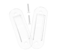 DOITOOL 2piezas Cubiertas De Tomacorrientes Transparentes Protectores De Seguridad Para Interruptores