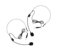 DOITOOL 2piezas Micrófono De Diadema para Hablar y Cantar Auriculares Micrófono Compatible Diversos Dispositivos Transmisión De Sonido y Nítida
